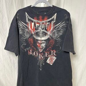 Vintage Y2K Tapout MMA Joker Jesse Pinkman Shirt XL Rare